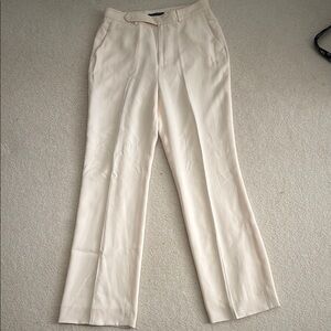 Lauren Ralph Lauren Vintage Cream Trousers | size 8
